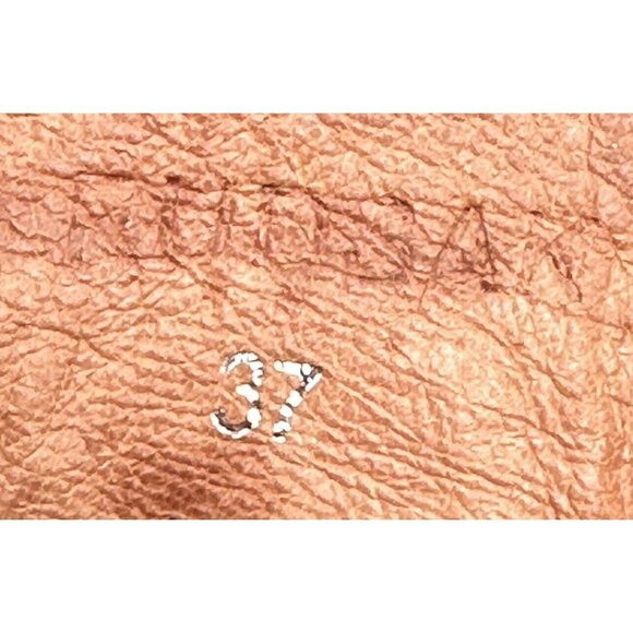 Rudsak Womens Leather Boots Wedge Ankle Strap Buckle Fold Over Brown Size 6.5 - Picture 11 of 14